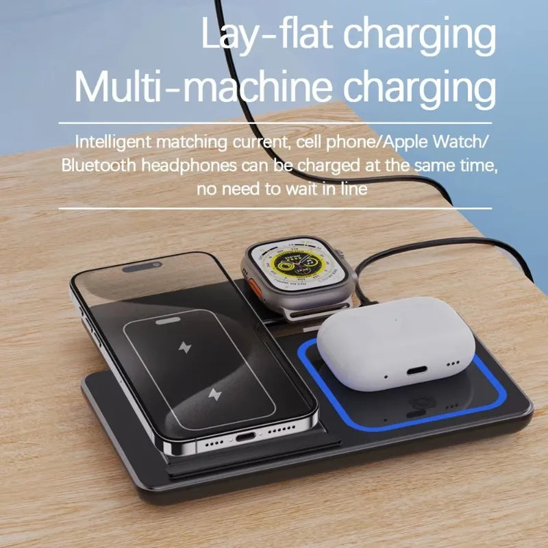 3-in-1 Magnetic Wireless Charger